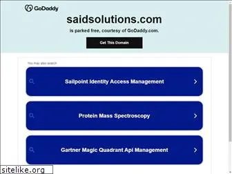saidsolutions.com