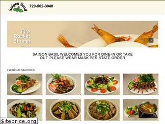 saigonbasilrestaurant.com