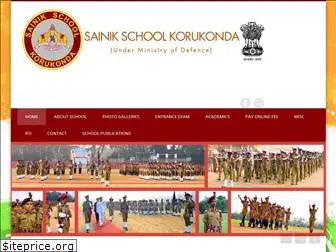 sainikschoolkorukonda.org