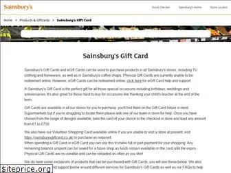 sainsburysgifts.co.uk