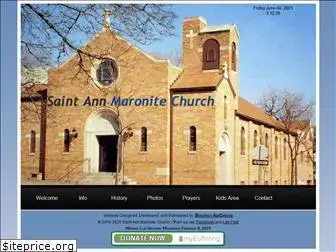 saintannmaronite.com