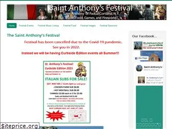 saintanthonysfestival.org