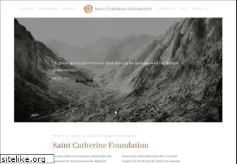 saintcatherinefoundation.org
