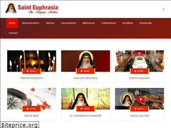 sainteuphrasia.com