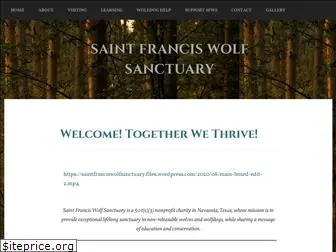 saintfranciswolfsanctuary.org