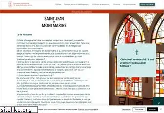 saintjeandemontmartre.com