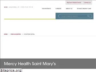 saintmaryshealthcare.com