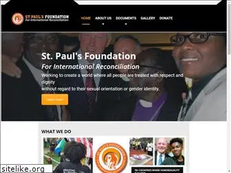 saintpaulsfoundation.org
