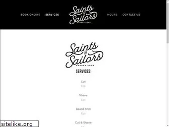 saintsandsailorsbarbershop.com