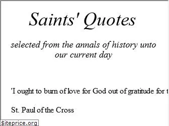 saintsquotes.net