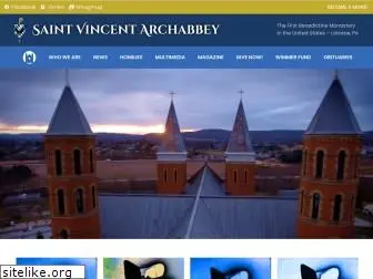 saintvincentarchabbey.org