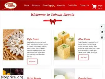 sairamsweets.com