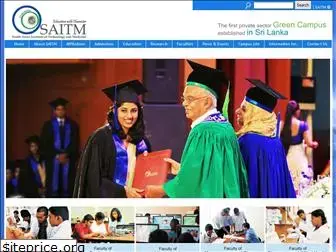 saitm.edu.lk