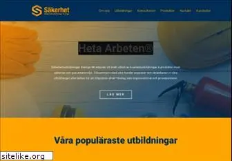 sakerhetsutbildningar.se