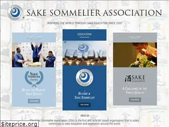 sakesommelierassociation.com
