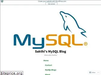 sakthismysqlblog.wordpress.com