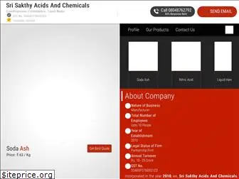 sakthysunderacids.co.in