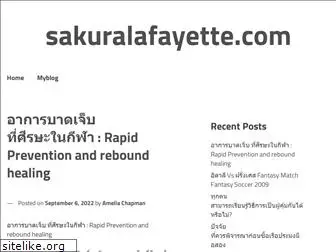 sakuralafayette.com