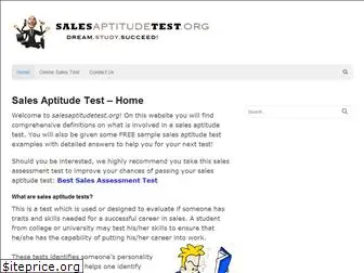 salesaptitudetest.org