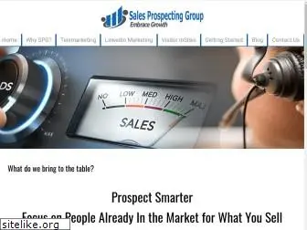 salesprospectinggroup.com