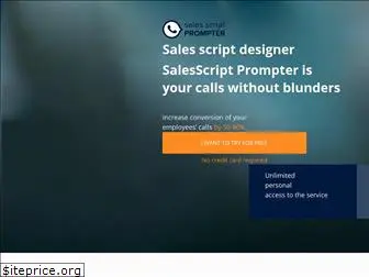 salesscriptprompter.com