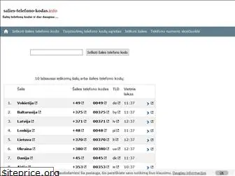 salies-telefono-kodas.info