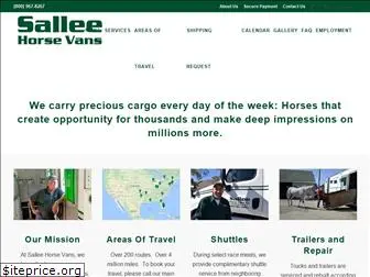 salleehorsevans.com