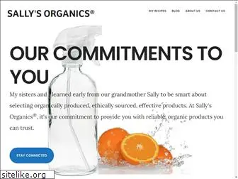 sallysorganics.com