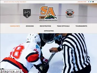 salmonarmminorhockey.com