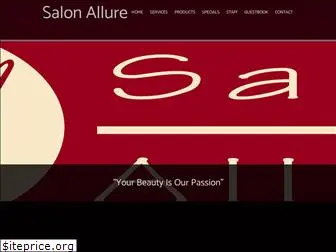 salonallurehair.com