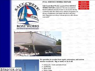 saltcreekboatworks.com