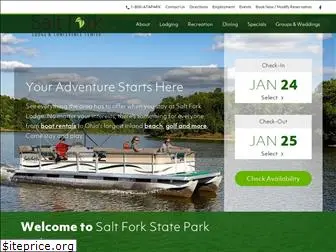 saltforkparklodge.com