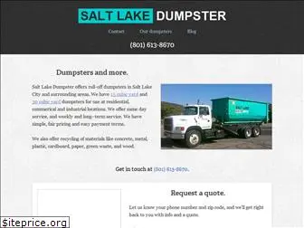 saltlakedumpster.com