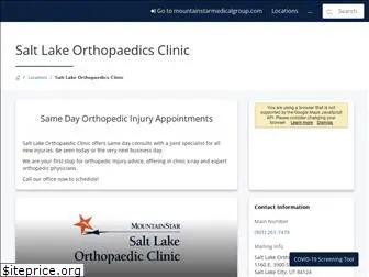 saltlakeorthopaedics.com