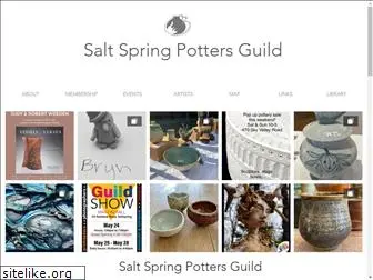 saltspringpottersguild.com