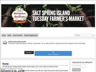 saltspringtuesdaymarket.com