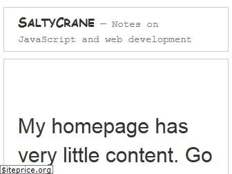 saltycrane.com