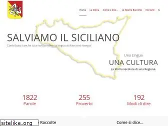 salviamoilsiciliano.com