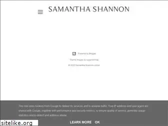 samantha-shannon.blogspot.co.uk