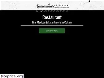 samanthasrestaurante.com