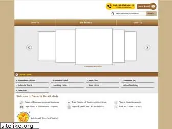 samarthmetallabels.com