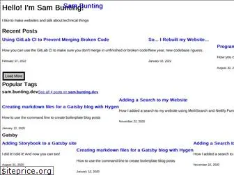 sambunting.co.uk