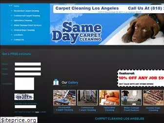 sameday-carpetcleaning.com