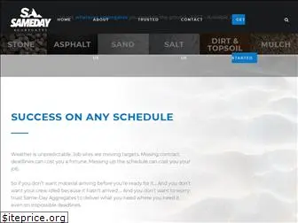 samedayaggregates.com