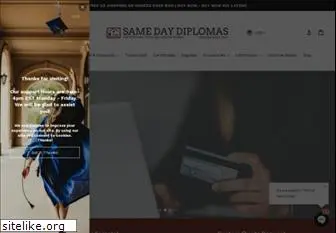 samedaydiplomas.com