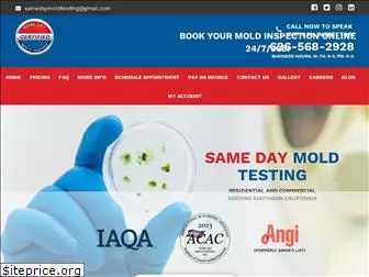 samedaymoldtesting.com