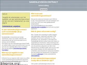 samenlevingscontract-nl.nl