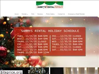 sammysrental.com