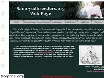 samoyedbreeders.org