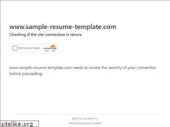sample-resume-template.com